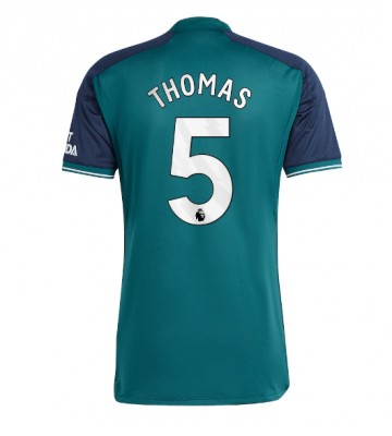 Arsenal Thomas Partey #5 Koszulka Trzecich 2023-24 Krótki Rękaw